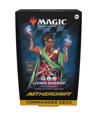 Magic: The Gathering - Aetherdrift Commander Deck Living Energy