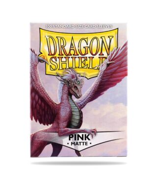 Dragon Shield Standard Sleeves - Matte Pink