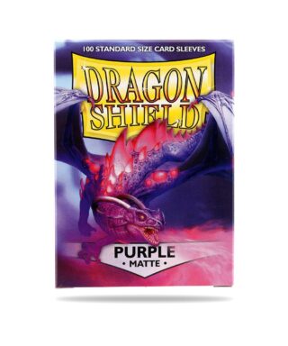 Dragon Shield Standard Sleeves - Matte Purple