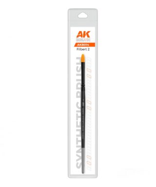 AKB014 Synthetic Brush Filbert 2