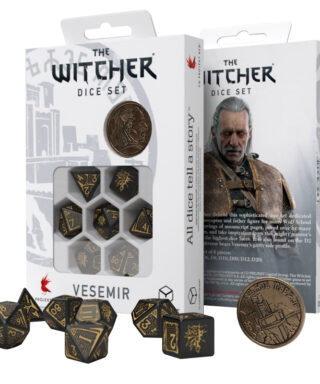 Kości RPG Wiedźmin Vesemir – Mistrz Miecza