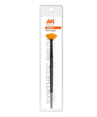 AKB017 Synthetic Brush Fan Shape