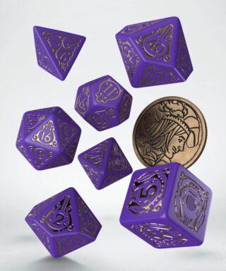Wiedźmin zestaw kości RPG. Jaskier - Wicehrabia de Lettenhove