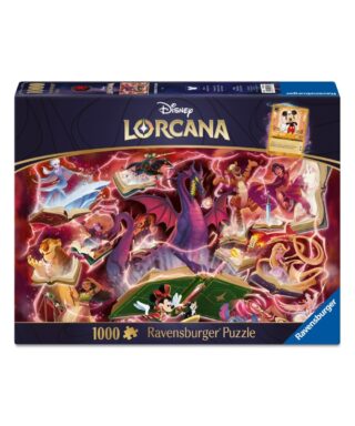 Puzzle 2D: Disney Lorcana Ruby 1000 elementów