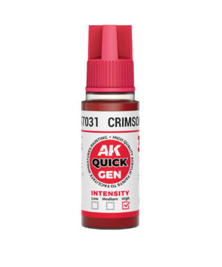 AK Interactive Quick Gen 17031 Crimson Red
