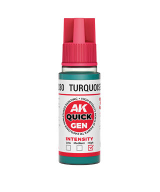 AK Interactive Quick Gen 17030 Turquoise Green
