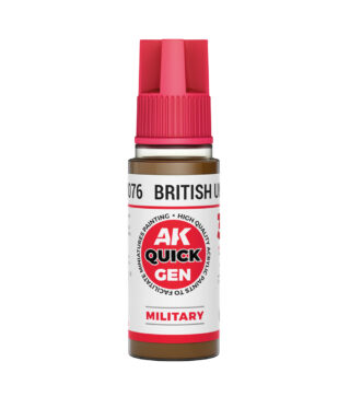 AK Quick Gen 17076 British Uniform