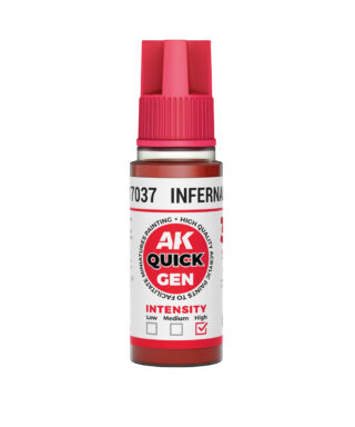 AK Interactive Quick Gen 17037 Infernal Red