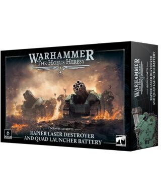 Rapier Laser Destroyer and Quad Launcher Battery