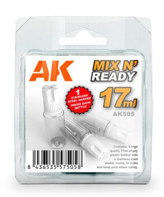AK 505 Mix n' Ready 17 ml buteleczki na farby