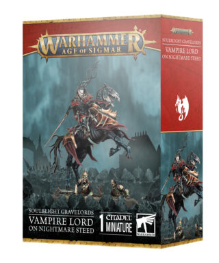 Soulblight Gravelords Vampire Lord on Nightmare Steed