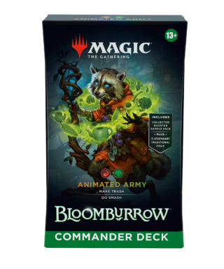 Magic: The Gathering Bloomburrow Commander Deck - Animated Army