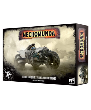 Necromunda Ironhead Squat Svenotar Scout Trikes