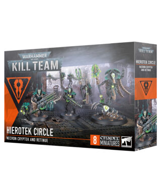 Kill Team Hierotek Circle Necron Cryptek and Retinue