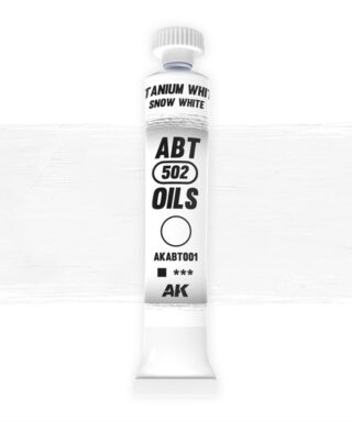 AKABT001 Oil Paint Titanium White/Snow white