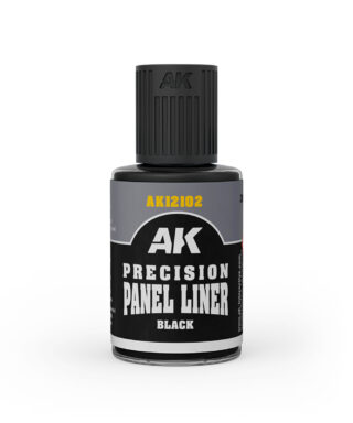 AK 12102 Precision Panel Liner - Black