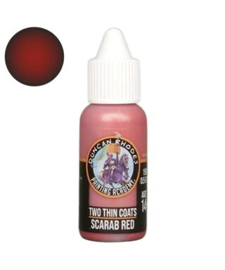 Two Thin Coats 10163 Scarab Red