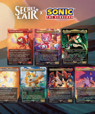 MTG Secret Lair x Sonic: Friends & Foes