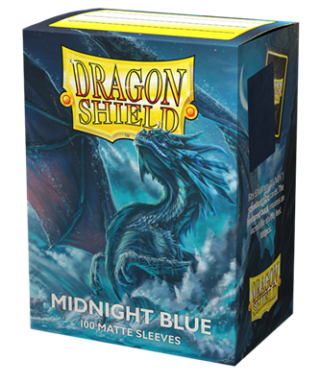 Dragon Shield Standard Sleeves Matte Midnight Blue
