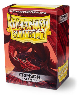 Dragon Shield Standard Sleeves - Crimson