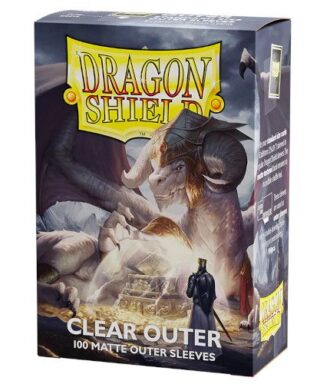 Dragon Shield Standard Outer Sleeves - Matte Clear