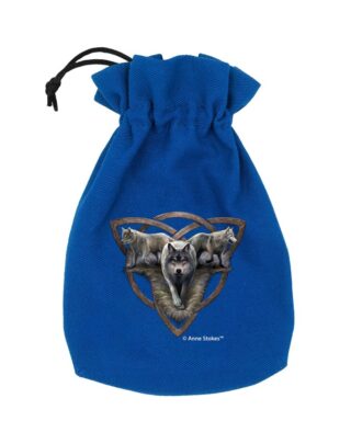 Anne Stokes Dice Pouch: Wolf Trio